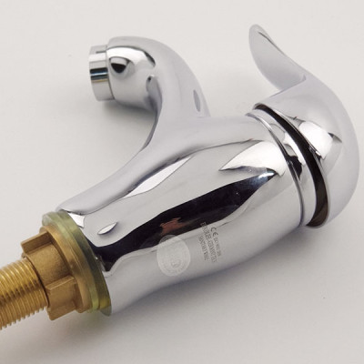 Vòi lavabo lạnh Eurolife EL-117 (Trắng bạc)