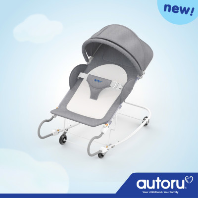 Xe nhún ăn bột có mui Autoru F3 Hàng chính hãng