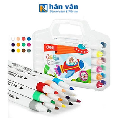 Hộp Bút Màu Marker Acrylic - Deli EC189