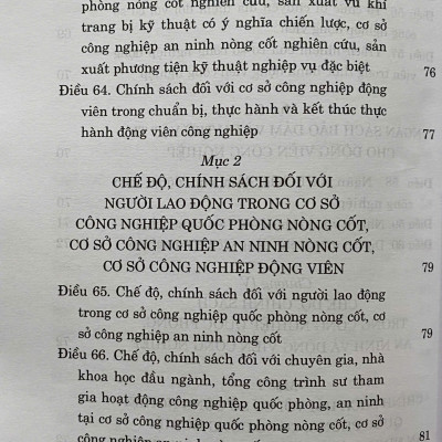 Luật Công Nghiệp Quốc Phòng, An Ninh và Động Viên Công Nghiệp Năm 2024