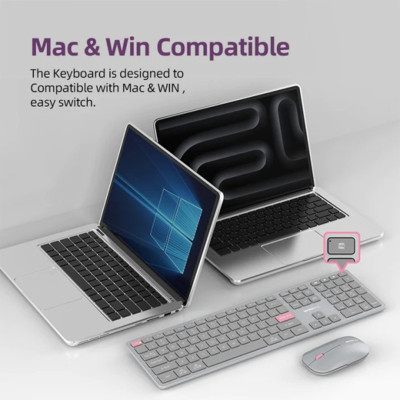 Bàn phím không dây MicroPack Lifestyle K-310W - Hàng Chính Hãng