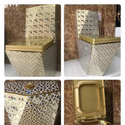 BỒN CẦU MẠ VÀNG, BỆT VÀNG DUBA NHẬP KHẨU GROVESI GRVBC 8030