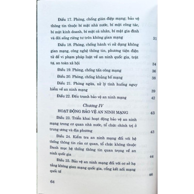 Sách - Luật An Ninh Mạng (Hiện Hành) - NXB Chính Trị Quốc Gia