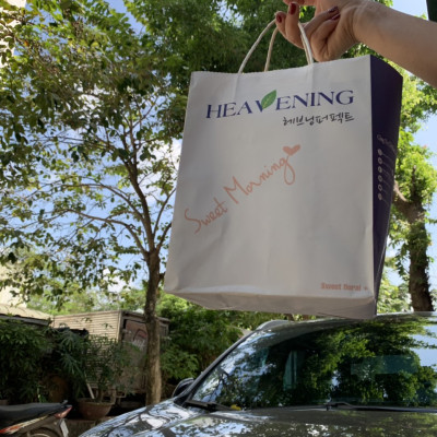 Combo 1 dầu gội dưỡng chất suôn mượt Heavening 750ml + 1 Khăn tắm tạo bọt Whip