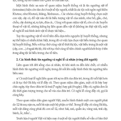 Tín Ngưỡng Của Các Dân Tộc Việt Nam (Tái bản 2025)