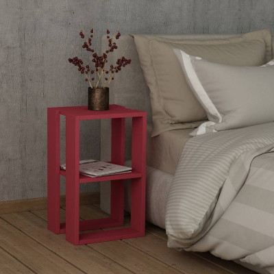 Tủ đầu giường bằng gỗ kết cấu chắc chắn SMLIFE Nellie