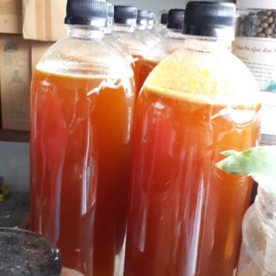 Mật ong rừng đặc sản Kon Tum nguyên chất (1lít))