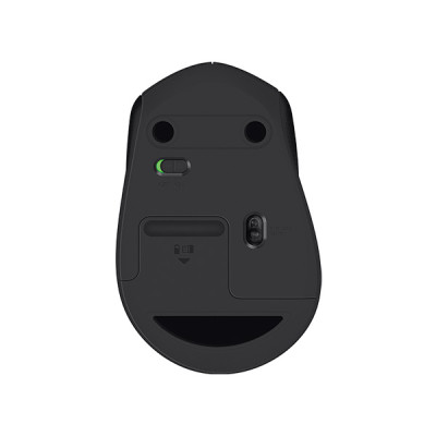 Chuột không dây LOGITECH M331 Black Cổng USB - Hàng chính hãng
