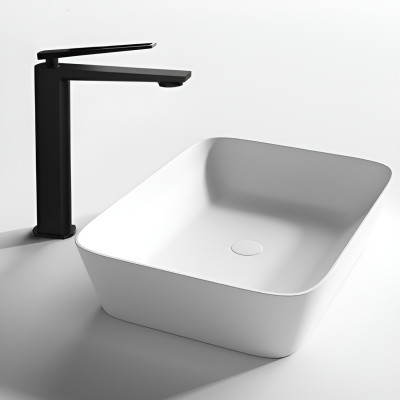 VÒI LAVABO ĐỒNG THAU NÓNG LẠNH EUROVINTO CAO CẤP MÃ 6739HB