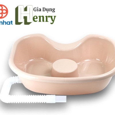 Chậu gội đầu tại giường cho người già, bà bầu, trẻ nhỏ Nhựa Việt Nhật - Hàng chính hãng