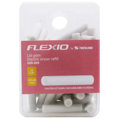 Hộp 50 Lõi Gôm Điện Tự Động Flexio - Thiên Long EER-009 (50 Lõi/Hộp)