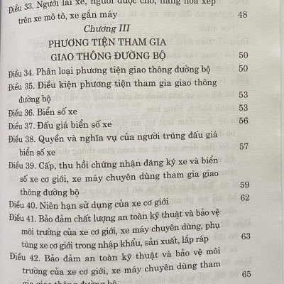 Luật Trật Tự, An Toàn Giao Thông Đường Bộ Năm 2024