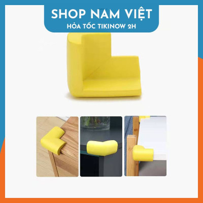 Set 4 Miếng Xốp Bọc Cạnh Bàn, Bịt Góc Tủ Bảo Vệ An Toàn Cho Bé NAVIVU
