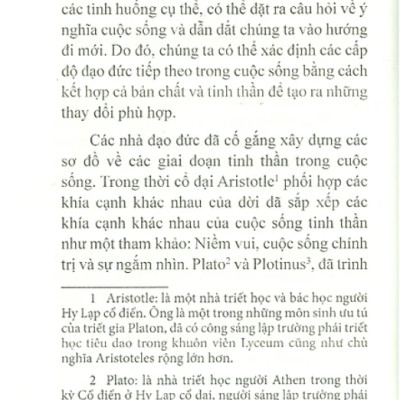 Các Mức Độ Của Đời Sống Đạo Đức