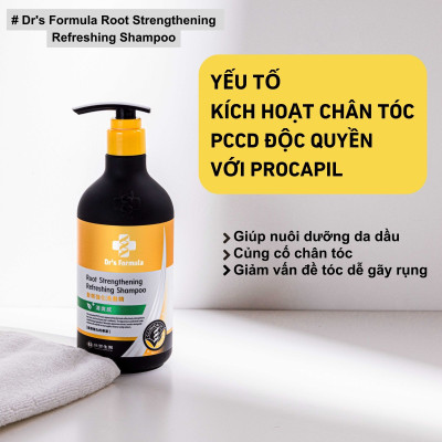 Dầu Gội Tăng Cường Chân Tóc Giảm Gãy Rụng Dr