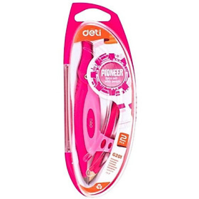 Compa Chì Cây Deli-G20102 - Màu Hồng