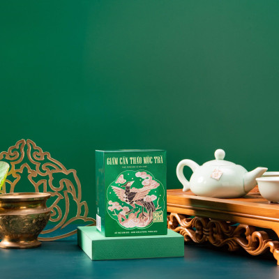 Combo 2 Sản Phẩm Hỗ Trợ Giảm Cân Trà Thảo Mộc và Định Áp Thảo Dược Trà