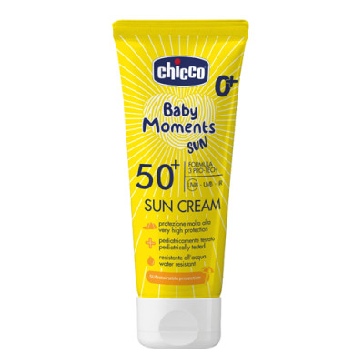 Kem Chống Nắng 3 Tác Động Chicco Baby Moments SPF 50+