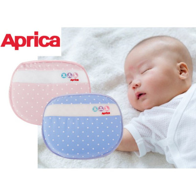 Gối 3D Bảo Vệ Đầu Aprica PK-19088 Hồng Cho Trẻ Sơ Sinh Trở Lên,