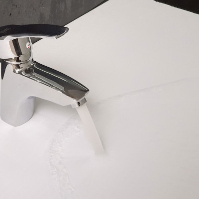 Vòi lavabo nóng lạnh Eurolife EL-4002 (Trắng bạc)