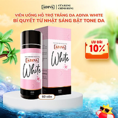 Viên Uống Trắng Da ADIVA White ( 60 Viên/ Hộp)