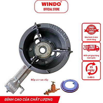 Bếp Gas Công Nghiệp Khè WINDO - 5A1 TW | Bếp gas khè lửa lớn nấu nhà hàng | Bếp khè tiết kiệm gas- Hàng chính hãng