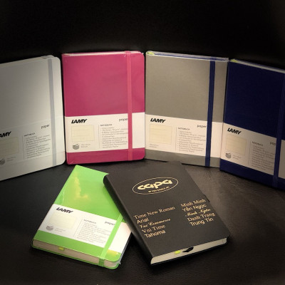 Gift Set Lamy Notebook A6 Softcover White + Lamy Al-Star Purple - GSA6-Al0016