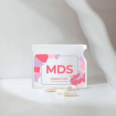 Thực Phẩm Sức Khỏe MDS Direct Hit - Vẻ Đẹp Trưởng Thành - PROJECT V - Hộp 60 Viên - Xuất xứ Pháp, Hàng Chính Hãng