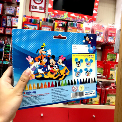 Bút Sáp Màu Thiên Long CR-C030/MI (24 Màu)