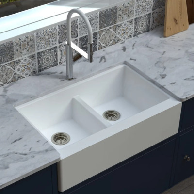 Chậu Rửa Chén Carysil REC2 - Đá Granite - Hàng Chính Hãng