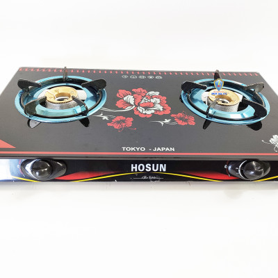 Bếp gas đôi mặt kính Sogo HOSUN NC-729GJ (HÀNG CHÍNH HÃNG)