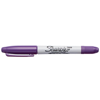 Bút Lông Dầu SHARPIE TWIN TIP 1799117 - Tím