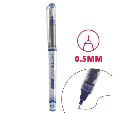 Bút Gel 0.5 mm - Deli EQ400-BL - Mực Xanh