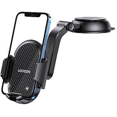 Ugreen UG20473LP405TK Màu Đen Giá đỡ điện thoại trên xe hơi dạng hít kiểu thác nước - HÀNG CHÍNH HÃNG