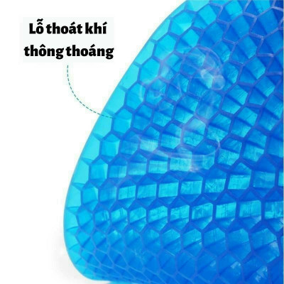Đệm Ngồi 3D Thoáng Khí, Đệm Gel Tổ Ong Đàn Hồi Lót Ghế