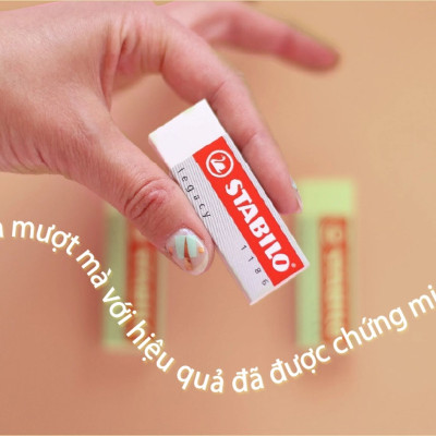 Gôm lớn STABILO Legacy/Legend - Màu ngẫu nhiên, lớn (ER198)