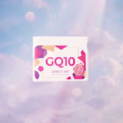 Thực Phẩm Sức Khỏe GQ10 Direct Hit - Công thức thanh xuân - PROJECT V - Hộp 60 Viên nang - Xuất xứ Pháp, Hàng Chính Hãng