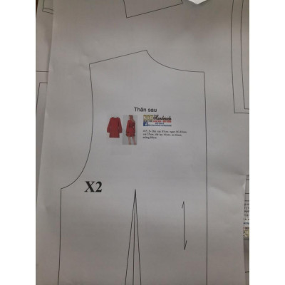 Rập giấy A0 mã R356 (BẢN VẼ)