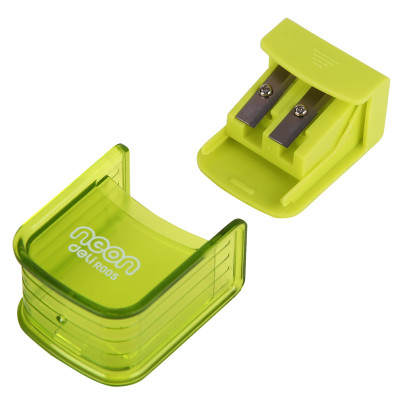 Gọt Chì Mini Deli - 2 Lỗ - Xanh Dương/ Hồng/Xanh Lá - Màu Ngẫu Nhiên 1 Chiếc - ER00500