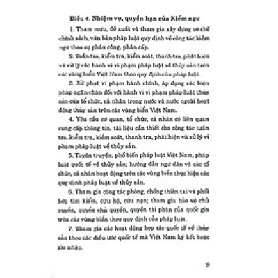 Quy Định Pháp Luật Về Tổ Chức Và Hoạt Động Của Kiểm Ngư