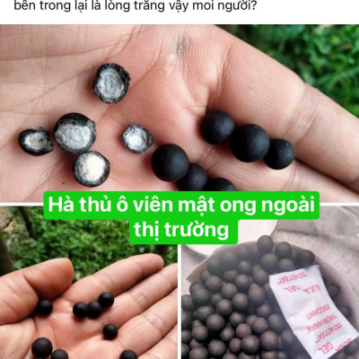 Hà thủ ô đỏ MẸ KEN hũ 500gr loại viên mật ong rừng - tặng 1 chai mẫu thử tinh dầu tràm gió nguyên chất MẸ KEN