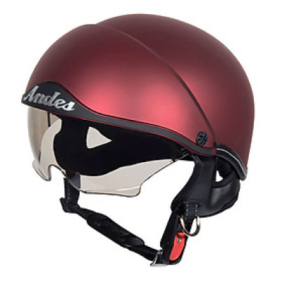 Mũ Bảo Hiểm Nửa Đầu Kính Giấu Andes 3S139