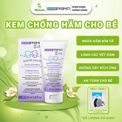 Kem Bôi Hăm Cho Bé DottorPrimo Diaper Paste - Ngừa Hăm Bỉm Tã, Lành Vết Hăm Đỏ, Dưỡng Da Cho Bé (Tuýp 30ml)