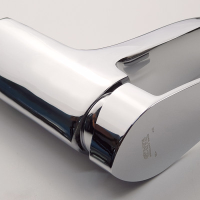 Vòi Lavabo Nóng Lạnh Đồng Mạ Chrome Eurolife EL-SUN 02 (Trắng Bạc)