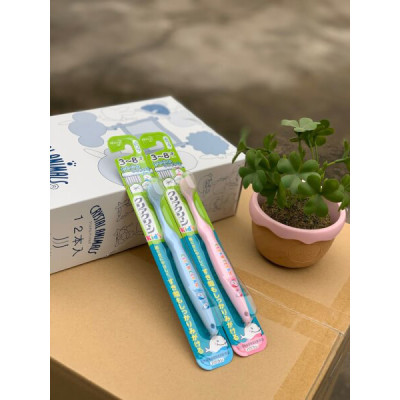 Bàn chải đánh răng KAO trẻ em màu xanh (Từ 3 - 8 tuổi)