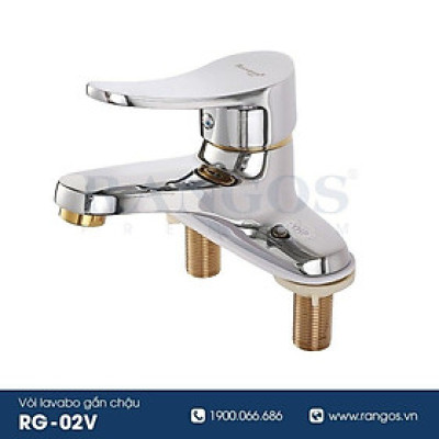 BỘ VÒI LAVABO GẮN CHẬU RANGOS RG-02V