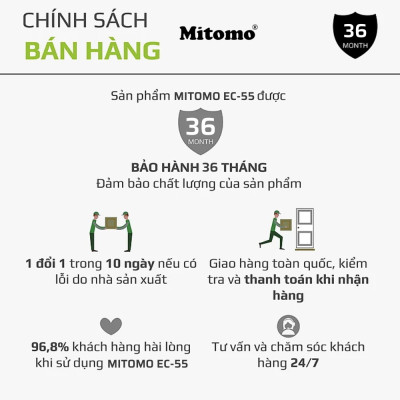Máy ép chậm, máy ép trái cây Mitomo EC-55 hàng chính hãng