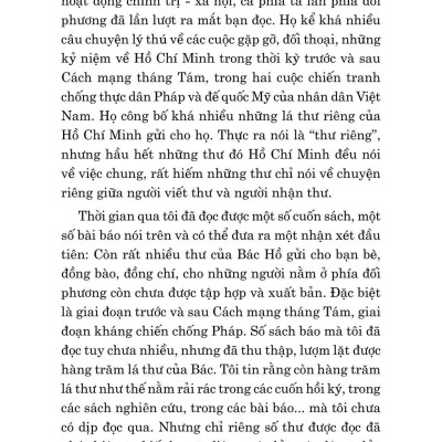 Di Sản Hồ Chí Minh - Thư Riêng Của Bác Hồ
