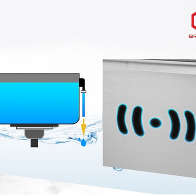 CHẬU RỬA BÁT, CHÉN INOX 2 HỐ CÂN GRBC7245C 