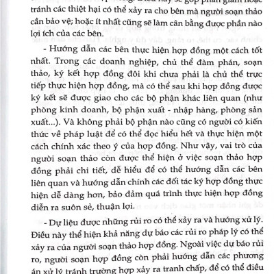  Soạn thảo hợp đồng thực chiến